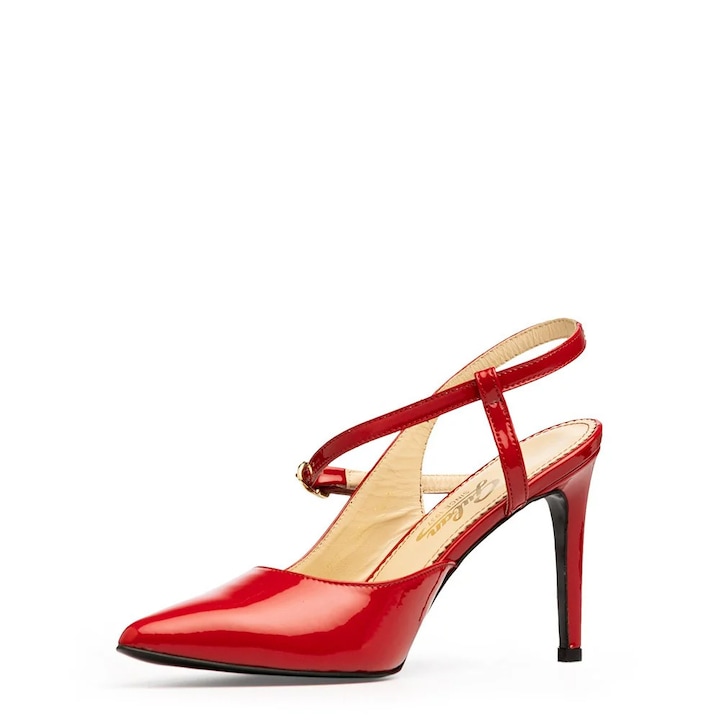 Pantofi dama Guban model 1493, Rosu