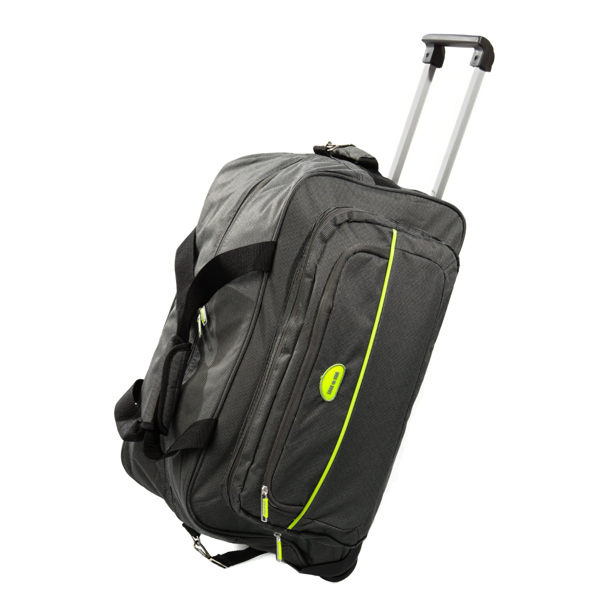 GEANTA DE VOIAJ LAMONZA, CU TROLER, SUPERLIGHT 55X30X30 CM GRI
