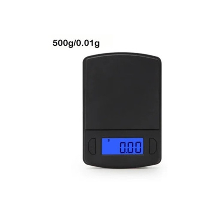 Cantar de bucatarie Saisiyiky 500g x 0.01g, electronic, portabil