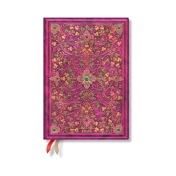 Planer Paperblanks Diamond Jubilee, Midi, orizontal, copertă moale