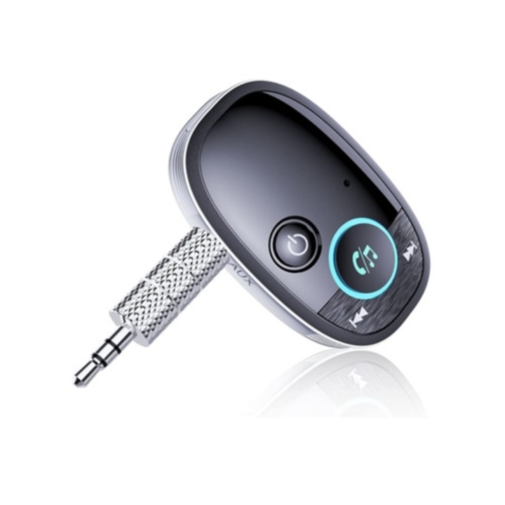 Receiver Bluetooth Aux, pentru masina, adaptor audio portabil, streaming muzical 5.0, casti stereo acasa, SAISIYIKY