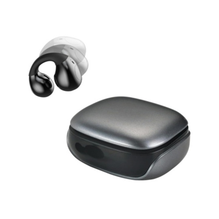 Casti Wireless Saisiyiky JX80, Bluetooth, Fekete