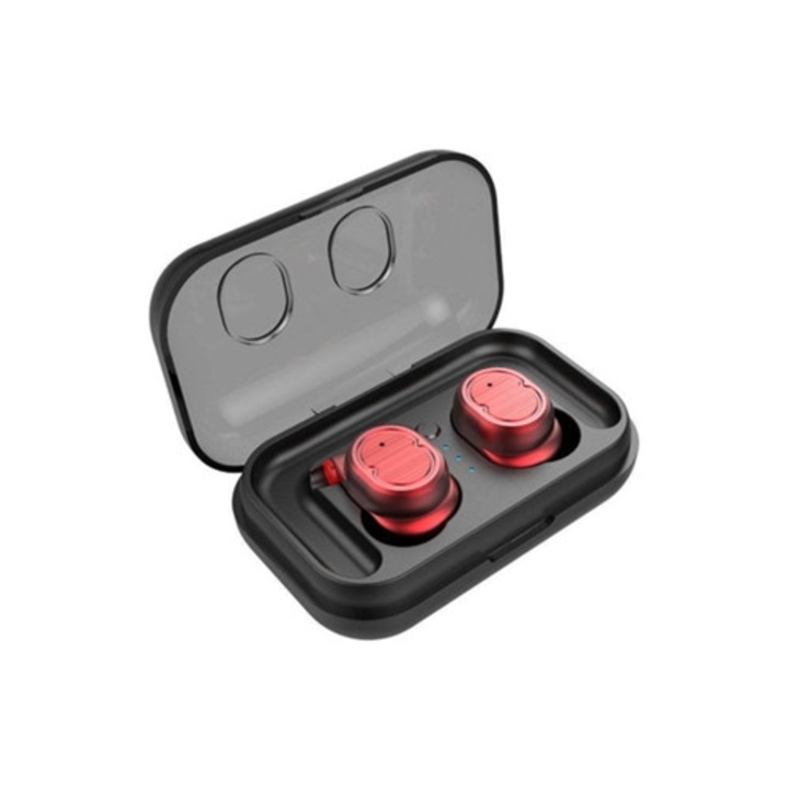 Saisiyiky True Wireless Bluetooth Twins vezeték nélküli fejhallgató, rózsaszín