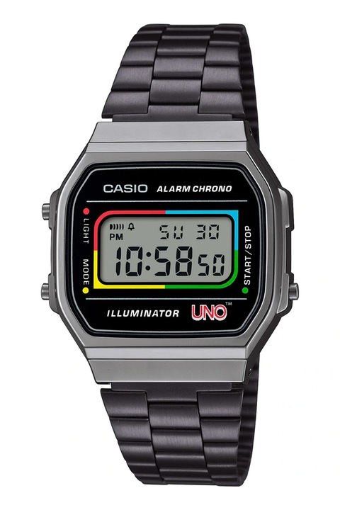 Casio, Ceas digital unisex Uno, Gri antracit