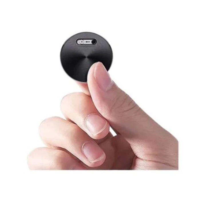 Reportofon mini profesional, 16GB, activare vocala, reducere zgomot, negru