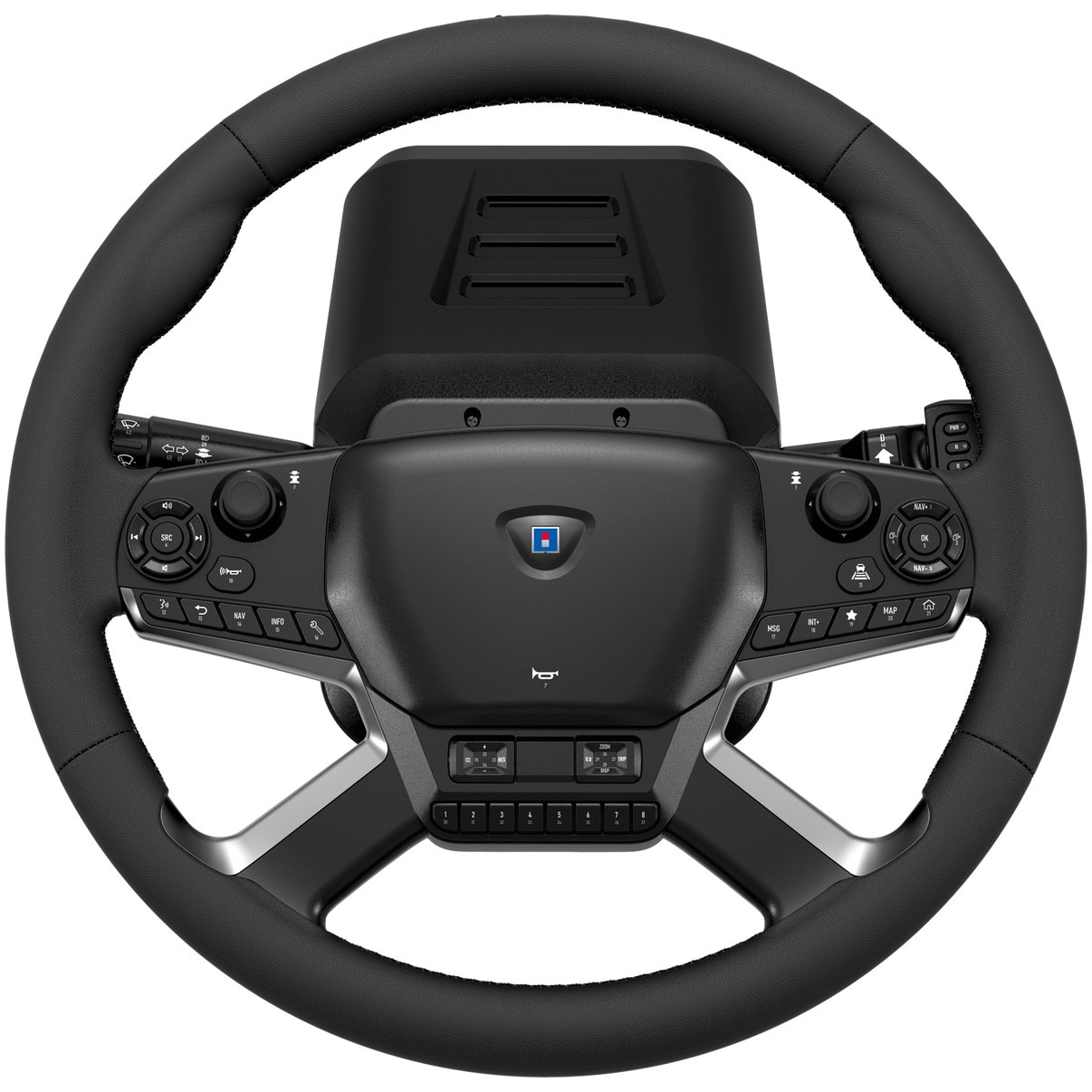 Volan Hori Force Feedback Truck Control System pentru PC - eMAG.ro