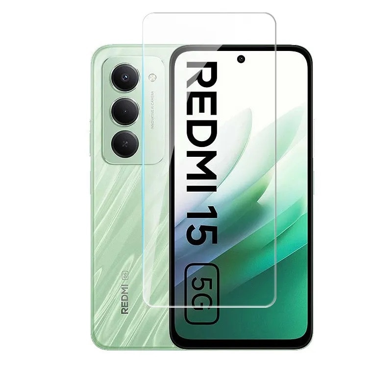 Folie Tempered Glass pentru Xiaomi Redmi 15 4G / Redmi 15 5G