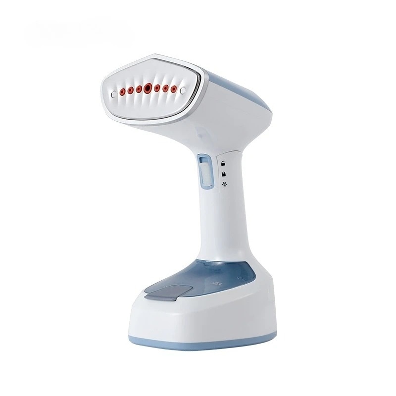 Aparat de calcat vertical portabil cu abur Ironing, putere 1500W, rezervor 150ml, Pliabil, Incalzire rapida, Potrivit pentru calatorii acasa, Albastru