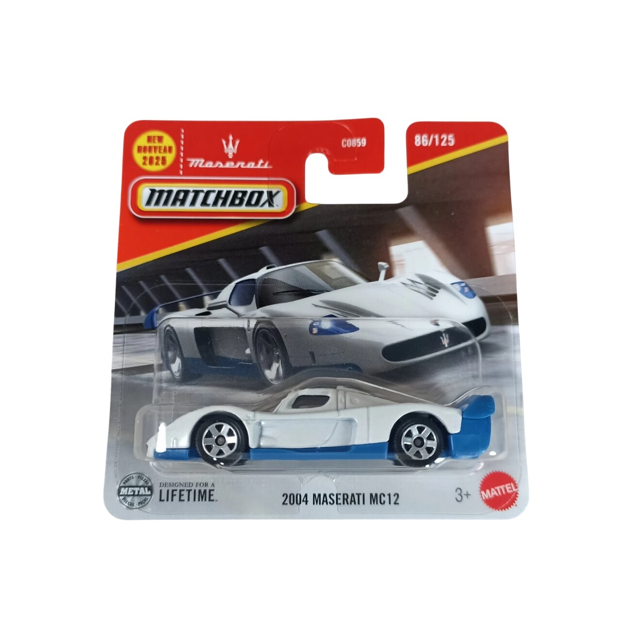 MatchBox 2004 Maserati MC12 Alb 2025 1:64 - eMAG.ro