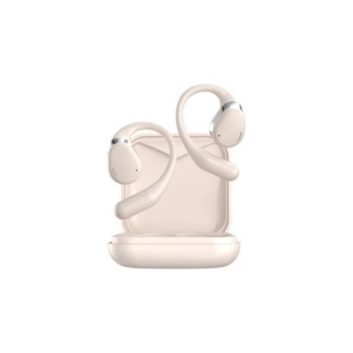 Casti Wireless Saisiyiky, Bluetooth 5.4, zajszűrős, fehér