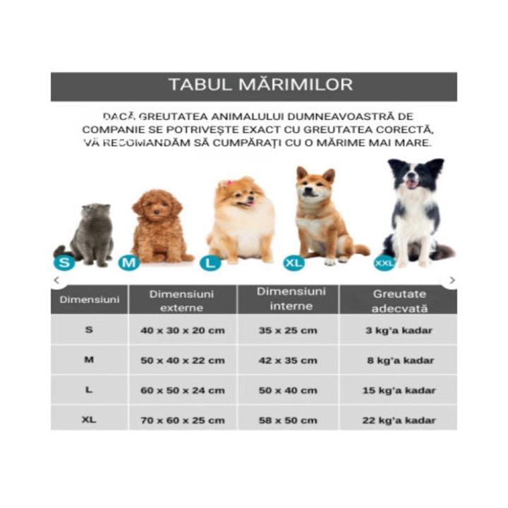 Pat de lux Sprit pentru pisici/caini, baza antiderapanta, material certificat, lavabil 70X60X25