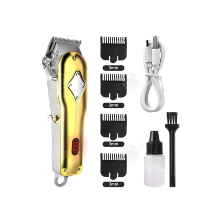 Aparat de tuns Inn, 5w, 1800mah, metalic, cu display digital