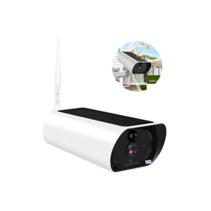 Camera de supraveghere TECH DISCOUNT, alb/negru