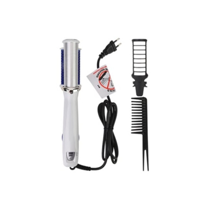 Placa de indreptat parul 2 in 1, multifunctionala, ondulator, 220v-240v, cu priza EU