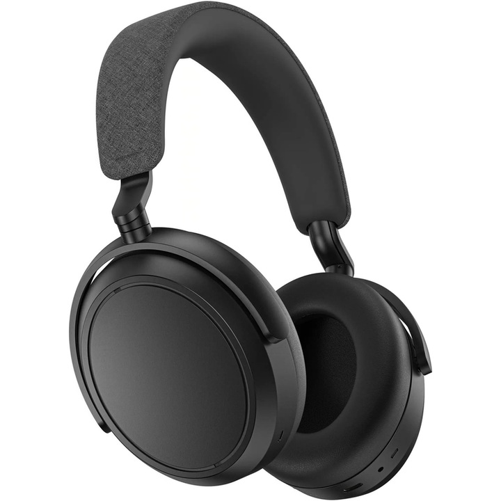 Casti wireless, M4, ANC, negru, 60 ore autonomie, design pliabil