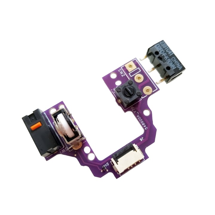 Основна платка за мишка, комплект микро превключватели, GPROX Superlight 2, многоцветен