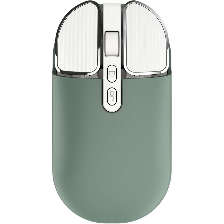 Mouse wireless compact, 3 DPI, design ergonomic, incarcabil, 11.2x6x2.6cm
