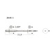 Set 10 ace cu butuc normal pentru masini industriale de cusut simple, SCHMETZ 134, finetea 150, varf R