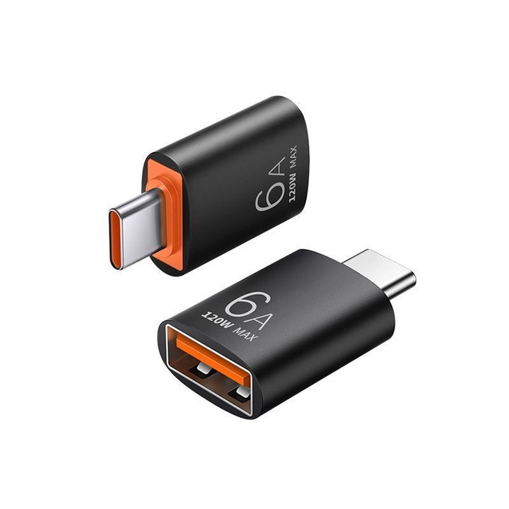 OTG adapter Type-C – USB3.0 billentyűzethez, egérhez, mobiltelefonhoz, USB flash meghajtóhoz, gyors töltéshez