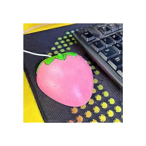 Mouse de gaming roz, USB, 3 butoane, 800DPI, compact - eMAG.ro