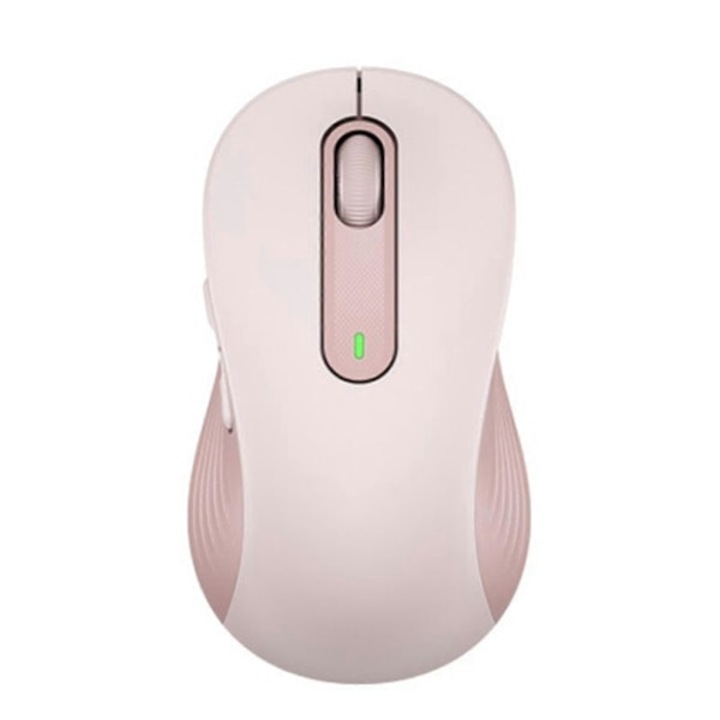 Mouse wireless, 2.4GHz, ergonomic, DPI ajustabil, roz, 10.7x6.18x3.78cm