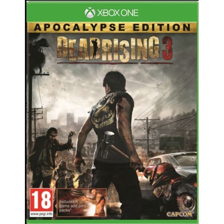 Dead Rising 3: Apocalypse Edition, Xbox One, Konzol játékszoftver