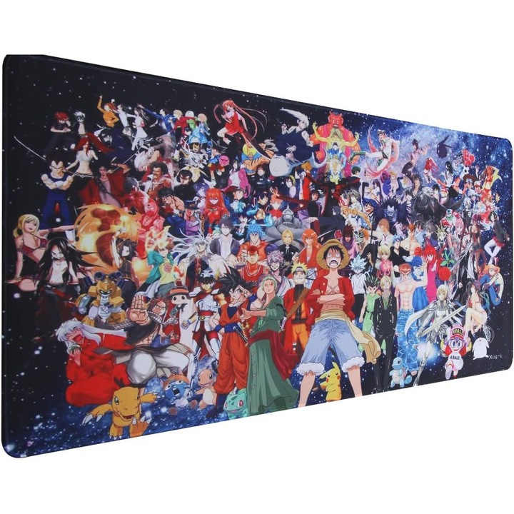 Mousepad XXL, design personalizat, 900x400mm, baza din cauciuc antiderapant, pentru birou