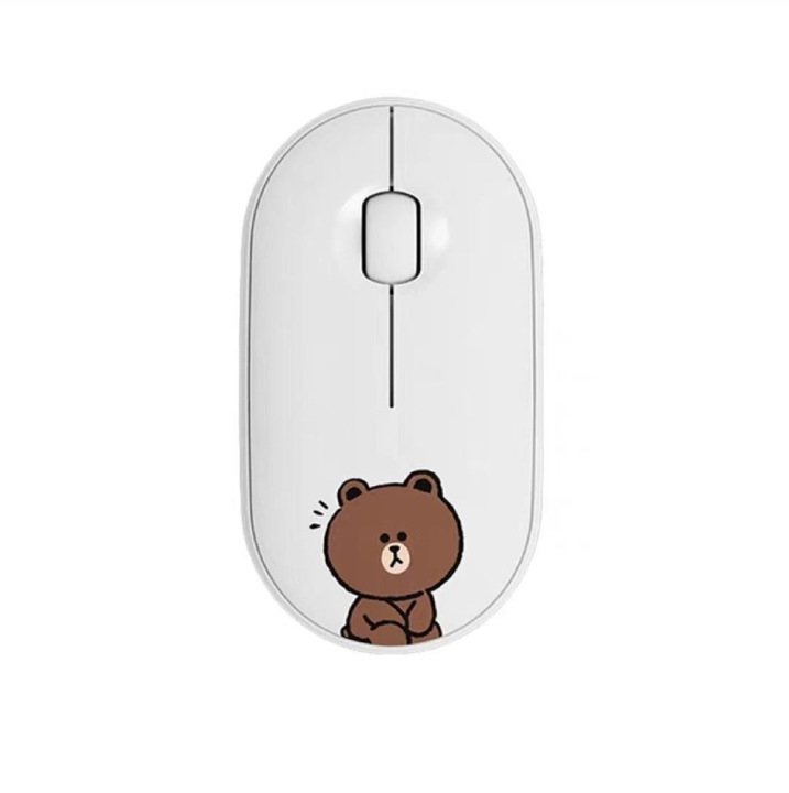 Mouse wireless mini, 1000 dpi, 2.4 GHz, multicolor, 107x59x26.5 mm, set cu baterie AA si manual
