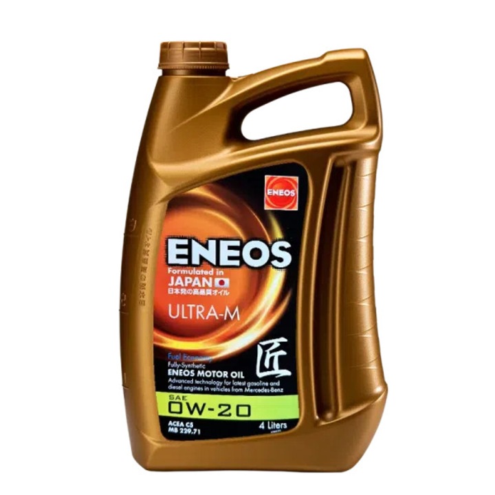 Ulei de motor ENEOS Ultra-M 0W-20, ACEA C5/C6, MB 229.71 / 4 lt