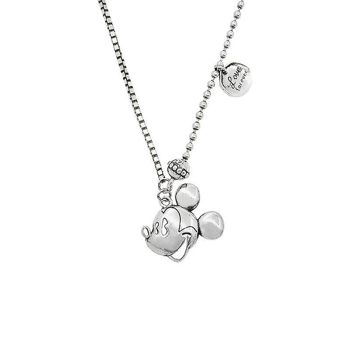 Colier din argint 925, design robust, rezistent la coroziune, 1.8x9.7cm