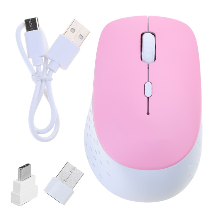 Mouse wireless Type C, 5 butoane, 1600DPI, 105x65x35mm