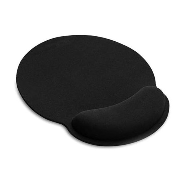 Mousepad ergonomic, cu suport pentru incheieturi din gel, multicolor, 25x20cm