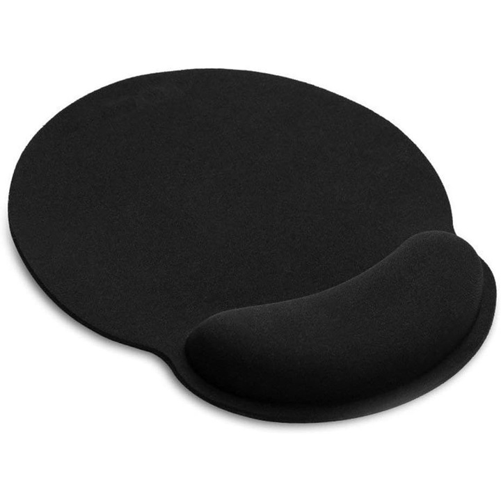 Mousepad ergonomic, gel pentru sprijinul incheieturii, multicolor, 25x20cm