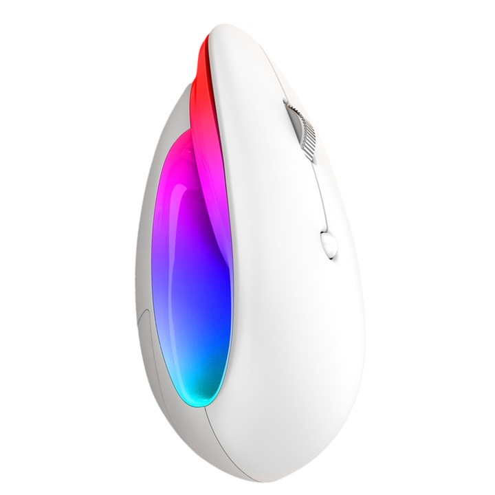 Mouse wireless 2.4Ghz, 6 butoane, 2400DPI, LED, 110x60x38mm