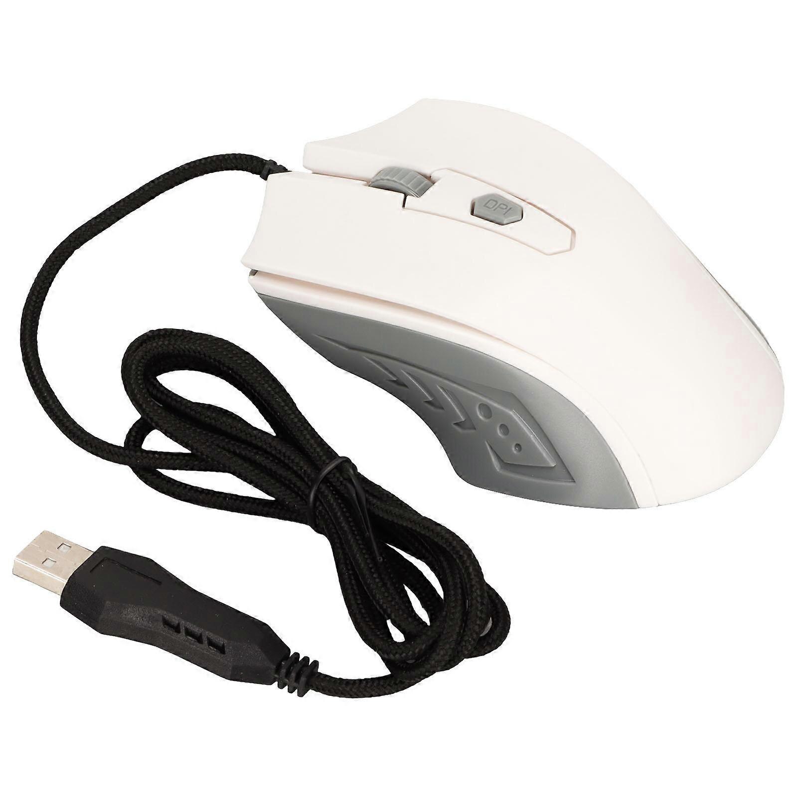Mouse Games Input Mouse de gaming cu input vocal AI, design ergonomic, RGB, 800-2400 DPI ...