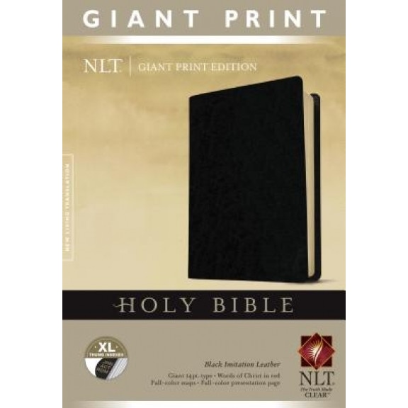 Giant Print Bible-NLT, Tyndale House Publishers (Manufactured by)