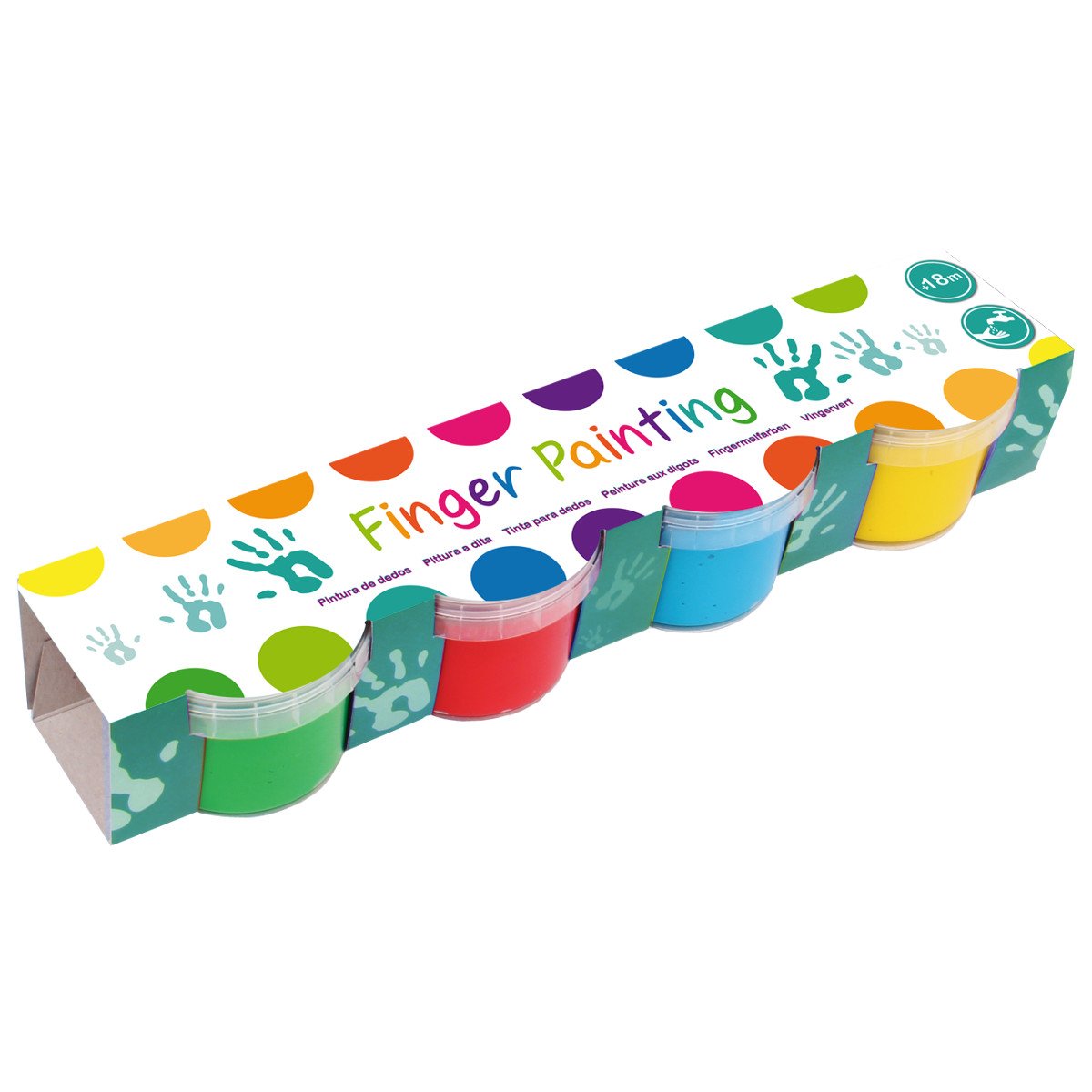 Set pentru pictura cu degetele, EUREKAKIDS