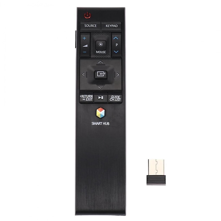 Telecomanda de inlocuire pentru SMART TV, functie mouse USB, neagra