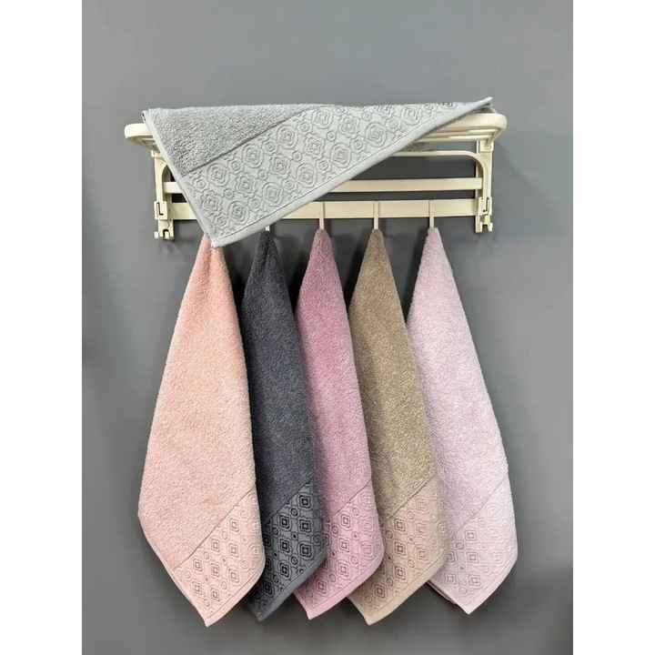 Set 6 prosoape, model Elfin, Cestepe-Fata - 50 x 90 cm