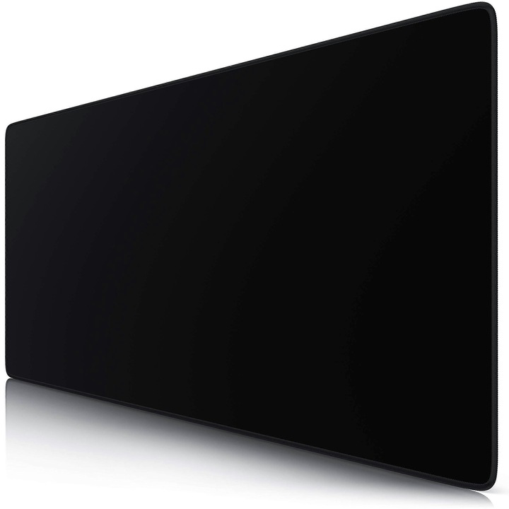 Egérpad XXL Speed Gaming 800x400mm, fekete, csúszásgátló, 3mm vastagság