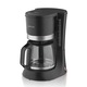 Cafetiere electrica automata, functie dubla, design compact, pentru acasa si birou, 1.2L
