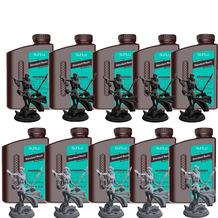 Rasina 3D, UV érzékeny, vízzel mosható, Standard 5BK 5DG, 10KG