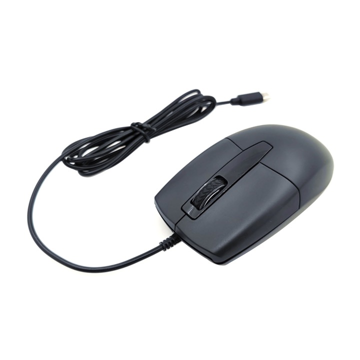 Mouse tip USB Type-C, 109x61x37mm, cablu 1.5m, ergonomic
