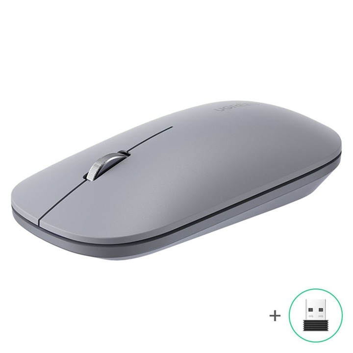 Mouse wireless USB-A, gri