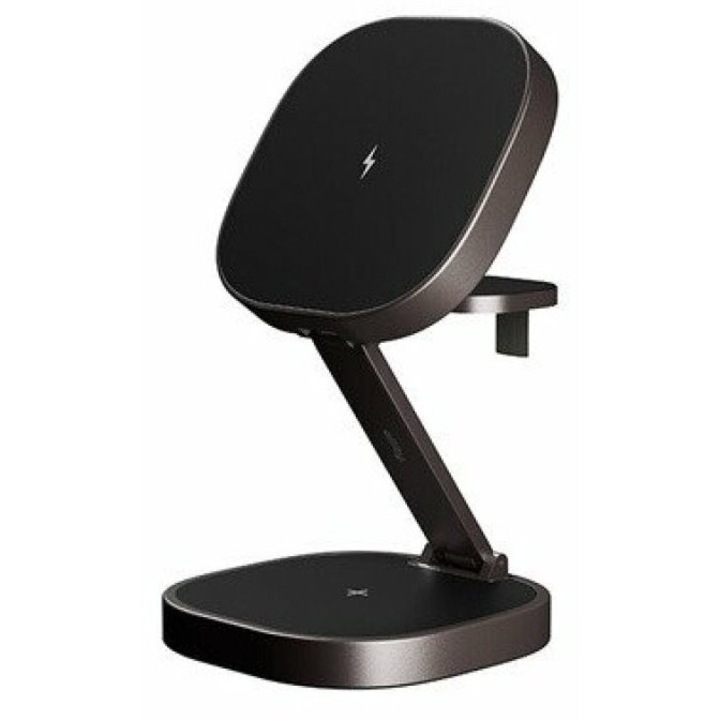 Încărcător pentru telefon mobil Allity, 3 în 1, USB-C, grafit