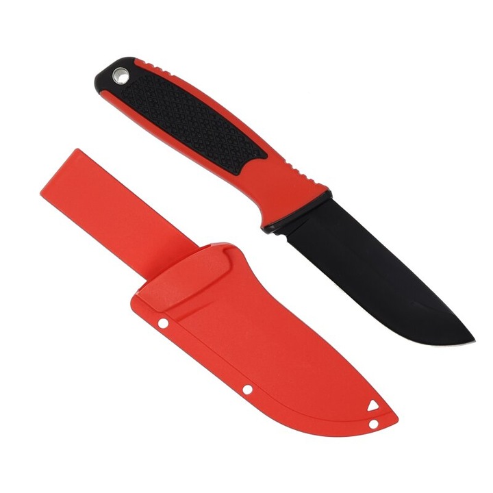 Cutit de Supravietuire BRANKA Parcour, Rosu, Rosu