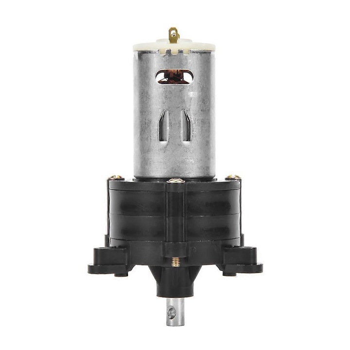 Generator mini manual, 12V-24V, 1500mA, negru+argintiu