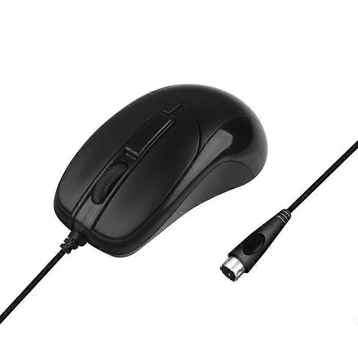 Mouse optic cablat, design ergonomic, 3 butoane, 1.4m, 11.5x6.5x4cm