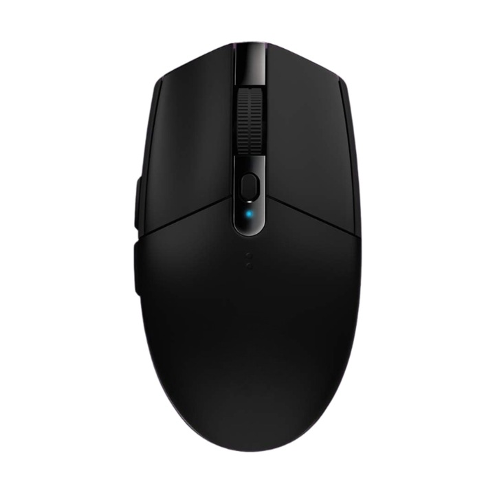 Mouse de gaming wireless, conexiune tri-mod, senzor optic 5600DPI, design compact, negru