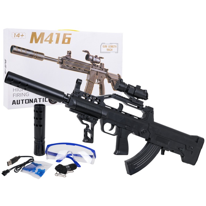 Pușcă cu bile de gel QBZ95 de dimensiuni mari